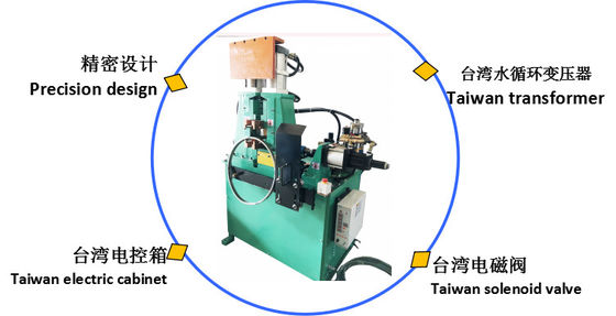 전문적 80KVA 맞댐 용접기고 정밀도 불꽃 맞대기 용접기